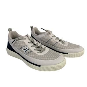 Hurley Mens Size 8 Gray Sneakers Exeter Lace Up Round Toe Low Top Athletic Shoes